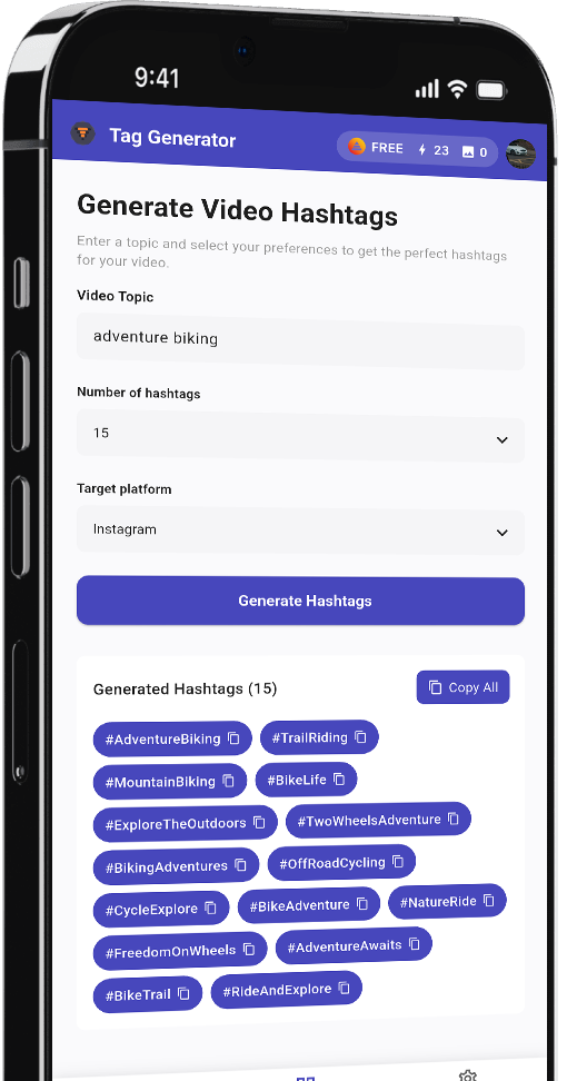 VibeTune mobile interface